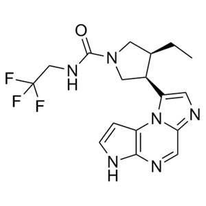 烏帕替尼Upadacitinib (ABT-494) 是一種高效，有選擇性的JAK1抑制劑，用于治療一些自身免疫性疾病