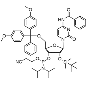 2'-TBDMS-BZ-RC 亞磷酰胺單體