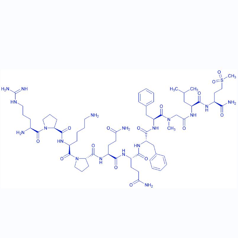 [Sar9,Met(O2)11]-Substance P  110880-55-2.png