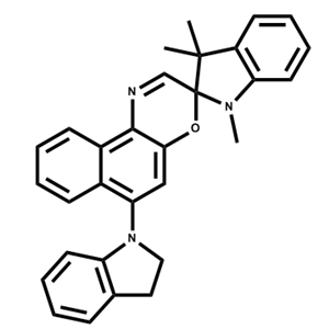 6'-(二氫吲哚-1-基)-1,3,3-三甲基螺[二氫吲哚-2,3'-萘并[2,1-B][1,4]惡嗪]