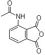 CAS 登錄號(hào)：6296-53-3, 3-乙酰氨基鄰苯二甲酸酐