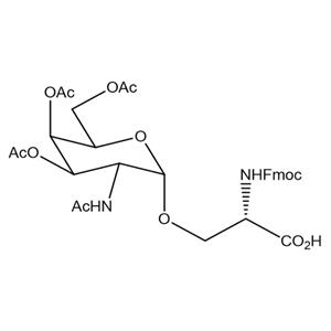 N-芴甲氧羰基-O-BETA-(2-乙酰氨基-2-脫氧-3,4,6-三-O-乙?；?ALPHA-D-吡喃半乳糖基)-L-絲氨酸 120173-57-1