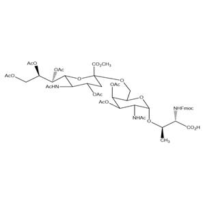 Fmoc-Thr(Me,Ac4Neu5Acα2-6Ac2GalNAcα)-OH