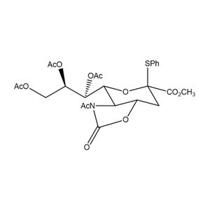 5-乙酰氨基-7,8,9-三-O-乙?；?5-N,4-O-羰基-3,5-二脫氧-2-S-苯基-2-硫代-β-D-甘油-D-半乳-2-吡喃神經(jīng)氨酸甲酯