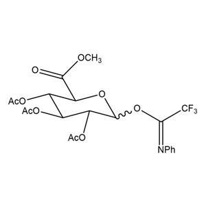 1-(2,2,2-三氟-N-苯基亞胺酯)-2,3,4-三-O-乙?；?D-葡萄糖醛酸甲酯