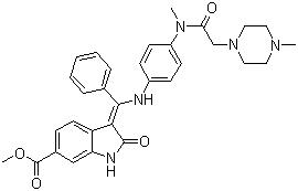 CAS 登錄號：928326-83-4, BIBF-1120