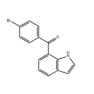 7-(4-溴代苯甲?；?吲哚 91714-50-0