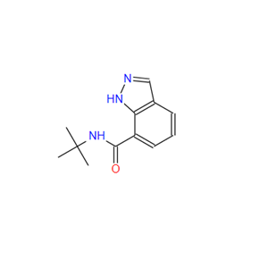 N-叔丁基-1H-吲唑-7-羧酰胺