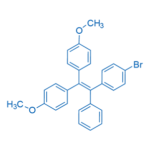 4,4'-(2-(4-溴苯基)-2-苯基乙烯-1,1-二基)雙(甲氧基苯) 