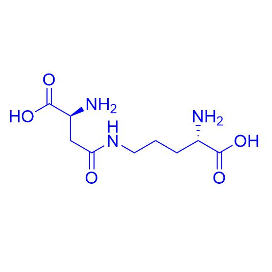 β-Aspartic Acid-δ-Ornithine Dimer 2135301-50-5.png