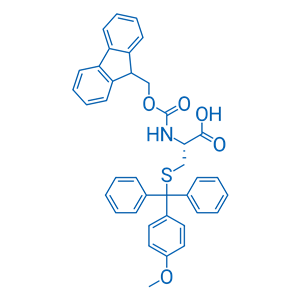 Fmoc-Cys(Mmt)-OH，N-芴甲氧羰基-S-(4-甲氧基三苯甲基)-L-半胱氨酸