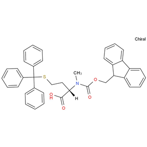 Fmoc-N-Me-HomoCys(Trt)-OH，N-[芴甲氧羰基]-N-甲基-S-(三苯基甲基)-L-高半胱氨酸