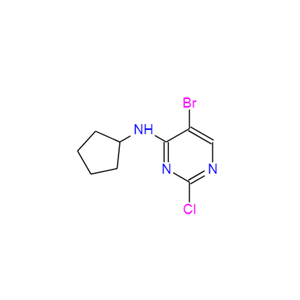 5-溴-2-氯-N-環(huán)戊基-4-嘧啶胺 733039-20-8