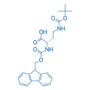 Fmoc-Dab(Boc)-OH，N-芴甲氧羰基-N'-叔丁氧羰基-L-2,4-二氨基丁酸