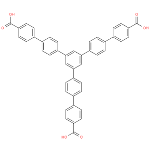 1,3,5-三(4′-羧基[1,1′-聯(lián)苯]-4-基)苯  1,3,5-Tris(4′-carboxy[1,1′-biphenyl]-4-yl)benzene 911818-75-2 量大需定制，可按需分裝 