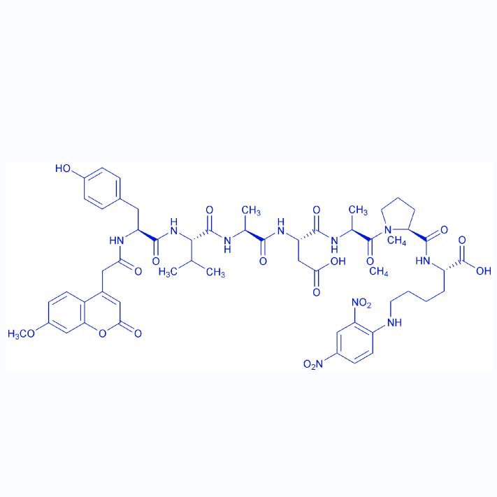 Mca-Tyr-Val-Ala-Asp-Ala-Pro-Lys(Dnp)-OH 189696-01-3.png