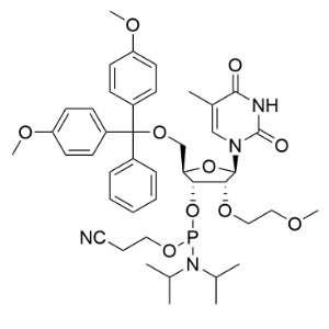 2'-O-MOE-5-Me-U 亞磷酰胺單體