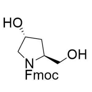 1-吡咯烷羧酸，4-羥基-2-(羥甲基)-，9H-芴-9-基甲酯，(2S,4R)-