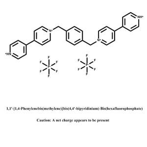 1,1'-[1,4-亞苯基雙(亞甲基)]雙(4,4'-聯(lián)吡啶)雙(六氟磷酸鹽)