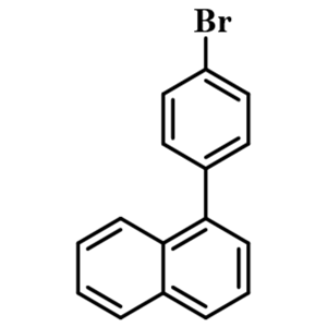 1-(4-溴苯基)萘 ，204530-94-9，99%以上，淡黃色油狀液體