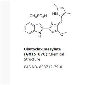 Obatoclax Mesylate奧巴克拉甲磺酸鹽