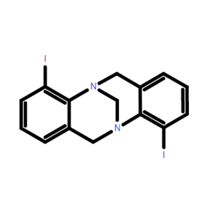 6H,12H-5,11-Methanodibenzo[b,f][1,5]diazocine, 4,10-diiodo-；390357-44-5