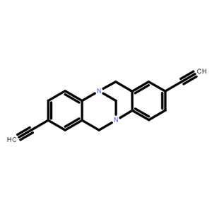 6H,12H-5,11-Methanodibenzo[b,f][1,5]diazocine, 2,8-diethynyl-；928658-91-7