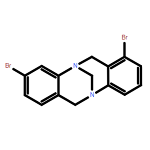 6H,12H-5,11-Methanodibenzo[b,f][1,5]diazocine, 1,9-dibromo-；614290-50-5