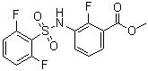 CAS 登錄號(hào)：1195768-19-4, 3-[[(2,6-二氟苯基)磺?；鵠氨基]-2-氟苯甲酸甲酯