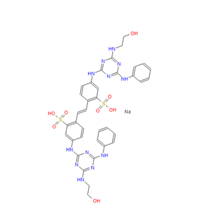 2,2'-(1,2-乙烯二基)二[5-[[4-[(2-羥乙基)氨基]-6-(苯氨基)-1,3,5-三嗪-2-基]氨基]苯磺酸二鈉鹽