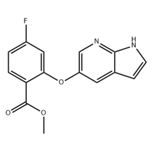 2-((1H-吡咯[2,3-B]吡啶-5-基)氧基)-4-氟苯甲酸甲酯（ABT199中間體）