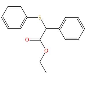 Benzeneacetic acid, a-(phenylthio)-, ethyl este，66693-10-5