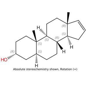 雄甾烯醇，(3α,5α)-16-烯-3-甾醇，1153-51-1