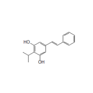 (E)-3,5-二羥基-4-異丙基二苯乙烯 79338-84-4