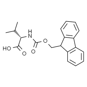 Fmoc-Val-OH，N-(9-芴甲氧羰基)-L-纈氨酸