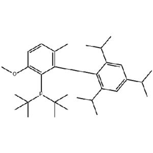 2-二叔丁基膦-3-甲氧基-6-甲基-246-三異丙基-1,1-聯(lián)苯  1160861-53-9