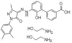 CAS 登錄號：496775-62-3, 艾曲波帕乙醇胺