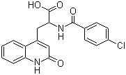 CAS 登錄號：90098-04-7 (111911-87-6;139344-42-6), 瑞巴派特, 瑞巴匹特, 瑞巴米特, 2-(4-氯苯甲酰胺基)-3-(1,2-二氫-2-氧代-4-喹啉基)丙酸