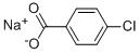 CAS 登錄號：3686-66-6， 4-氯苯甲酸鈉