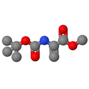 2-叔丁氧羰基氨基丙烯酸甲酯；55477-80-0
