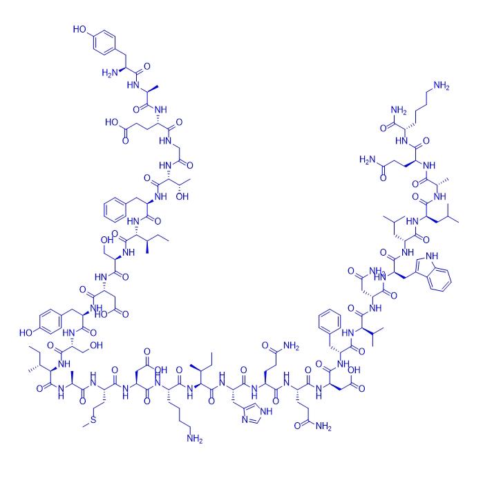 GIP (1-30) amide,human 198624-01-0.png