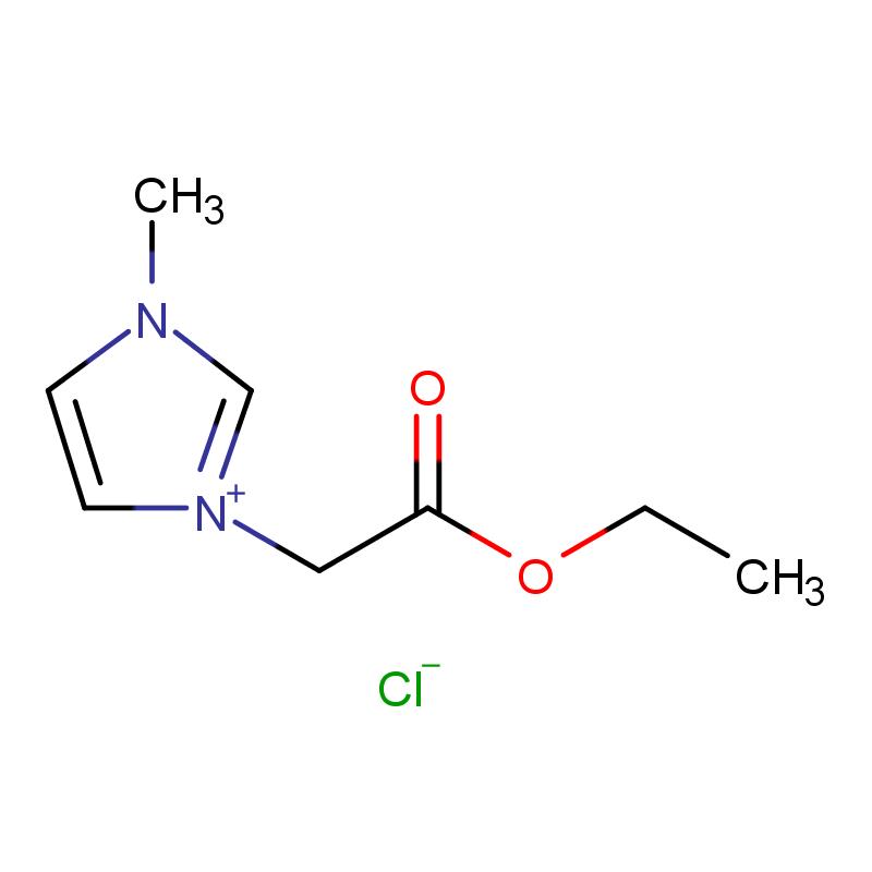 464916-25-4 1-乙酯甲基-3-甲基咪唑氯鹽 結(jié)構(gòu)式圖片