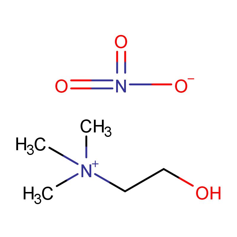 26511-31-9 羥乙基三甲基銨硝酸鹽 結(jié)構(gòu)式圖片