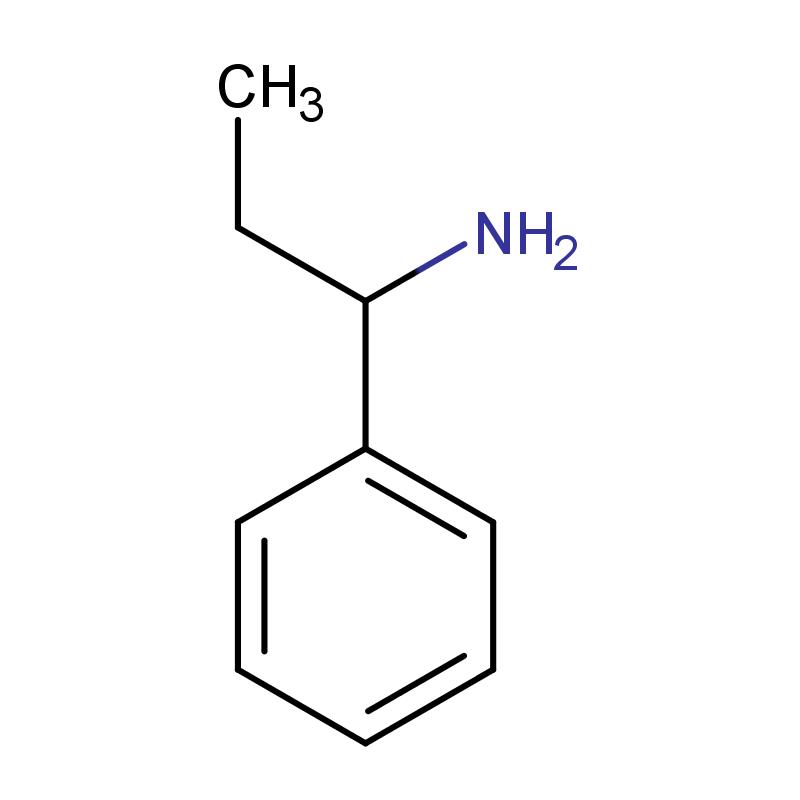 3082-64-2 (R)-(+)-1-苯丙胺 結(jié)構(gòu)式圖片