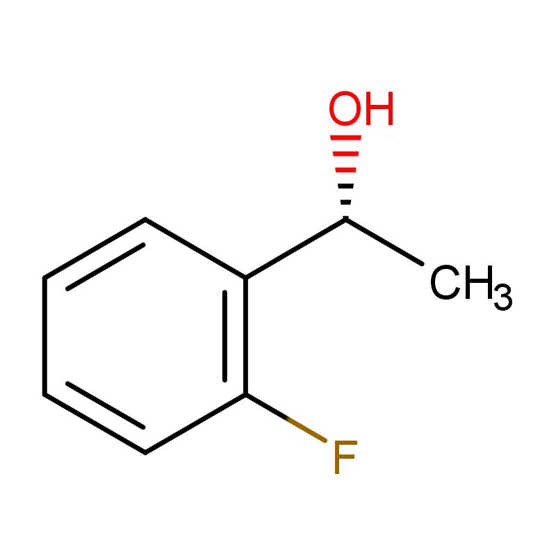 162427-79-4 (R)-1-(2-氟苯基)乙醇 結(jié)構(gòu)式圖片