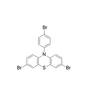  10H-Phenothiazine, 3,7-dibromo-10-(4-bromophenyl)  發(fā)光材料  熒光染料 