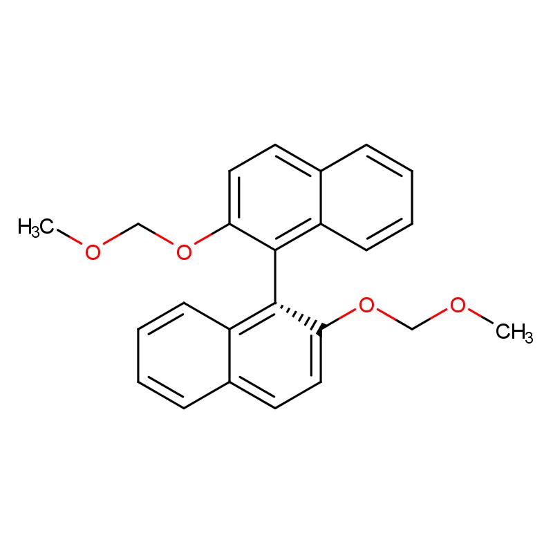 173831-50-0 (R)-(+)-2,2'-雙(甲氧基甲氧基)-1,1'-聯(lián)萘 結(jié)構(gòu)式圖片