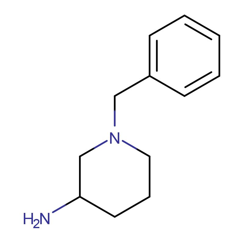 168466-84-0 (R)-3-氨基-1-芐基哌啶 結(jié)構(gòu)式圖片