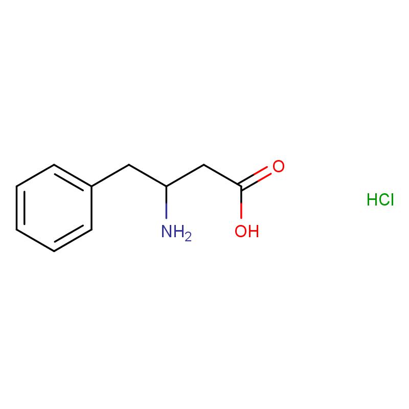 145149-50-4 (R)-3-氨基-4-苯基丁酸鹽酸鹽 結(jié)構(gòu)式圖片