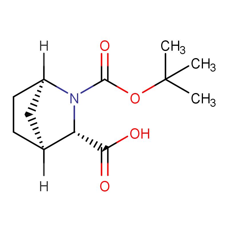 291775-59-2 (1R,3S,4S)-N-Boc-2-氮雜雙環(huán)[2.2.1]庚烷-3-羧酸 結(jié)構(gòu)式圖片